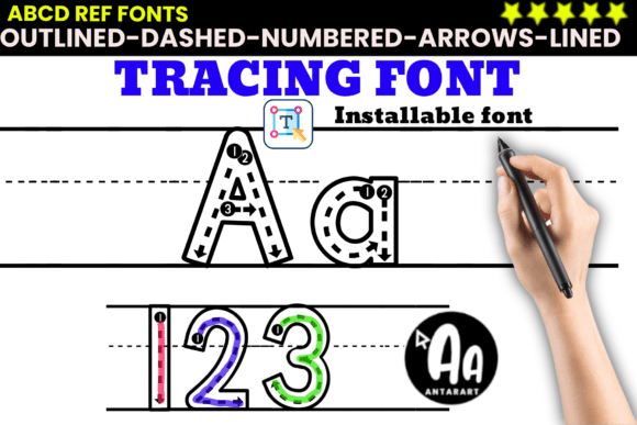 Dashed Outlined Arrows Lined: A Design Essential
