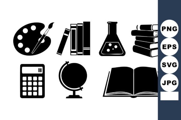 Education Icons Vector Set for Modern Design