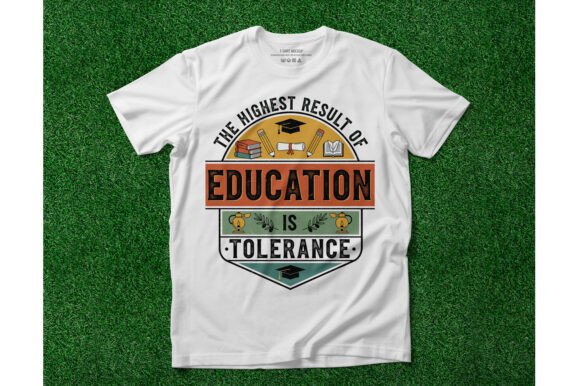 Education Tolerance T-Shirt Design