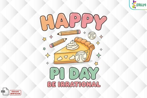 Happy Pi Day Be Irrational Cute PNG: A Sweet Addition to Your Math Celebrations