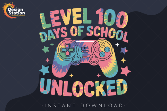 Level 100 School Days Unlocked PNG: Celebrating Education Through Gaming Culture